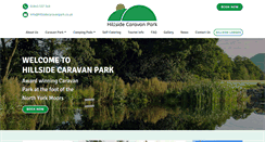 Desktop Screenshot of hillsidecaravanpark.co.uk