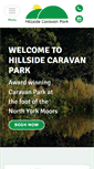 Mobile Screenshot of hillsidecaravanpark.co.uk